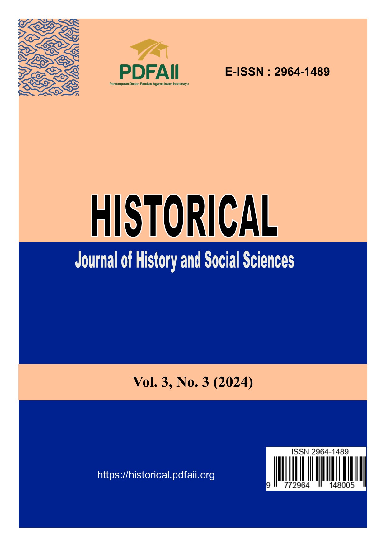 					View Vol. 3 No. 3 (2024): History and Cultural Innovation
				